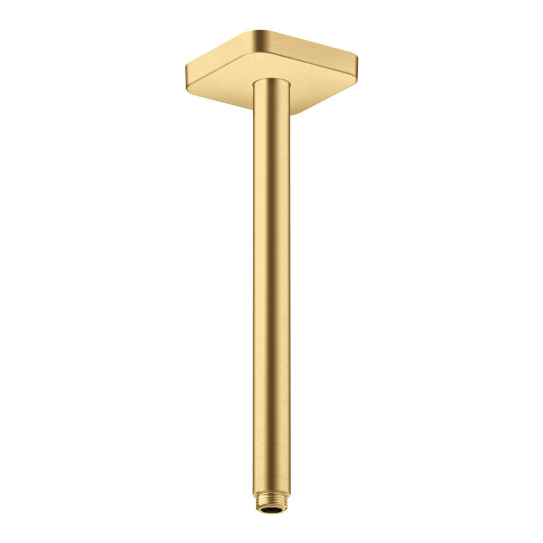 hansgrohe Deckenanschluss softsquare Axor 300mm, brushed gold optic, eckig