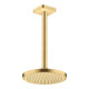 hansgrohe Deckenanschluss softsquare Axor 300mm, brushed gold optic, eckig