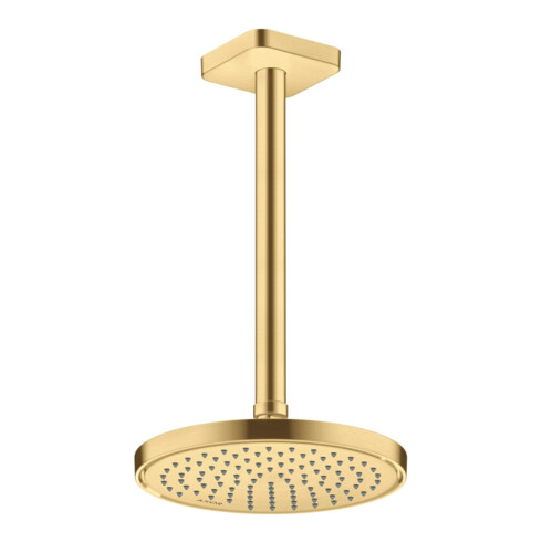 hansgrohe Deckenanschluss softsquare Axor 300mm, brushed gold optic, eckig