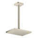hansgrohe Deckenanschluss softsquare Axor 300mm, brushed nickel, eckig-2