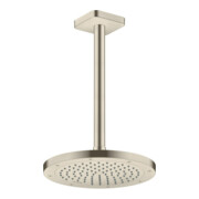 hansgrohe Deckenanschluss softsquare Axor 300mm, brushed nickel, eckig-5