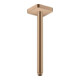 hansgrohe Deckenanschluss softsquare Axor 300mm, brushed red gold, eckig-1