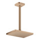 hansgrohe Deckenanschluss softsquare Axor 300mm, brushed red gold, eckig-2