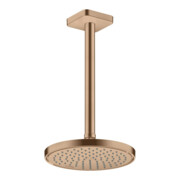 hansgrohe Deckenanschluss softsquare Axor 300mm, brushed red gold, eckig-2