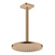 hansgrohe Deckenanschluss softsquare Axor 300mm, brushed red gold, eckig-5