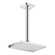 hansgrohe Deckenanschluss softsquare Axor 300mm, chrom, eckig-2