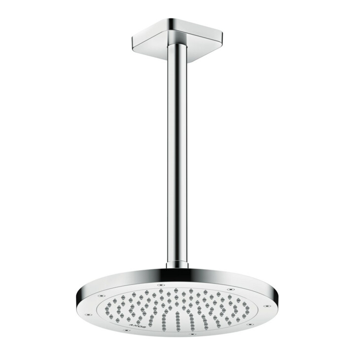 hansgrohe Deckenanschluss softsquare Axor 300mm, chrom, eckig