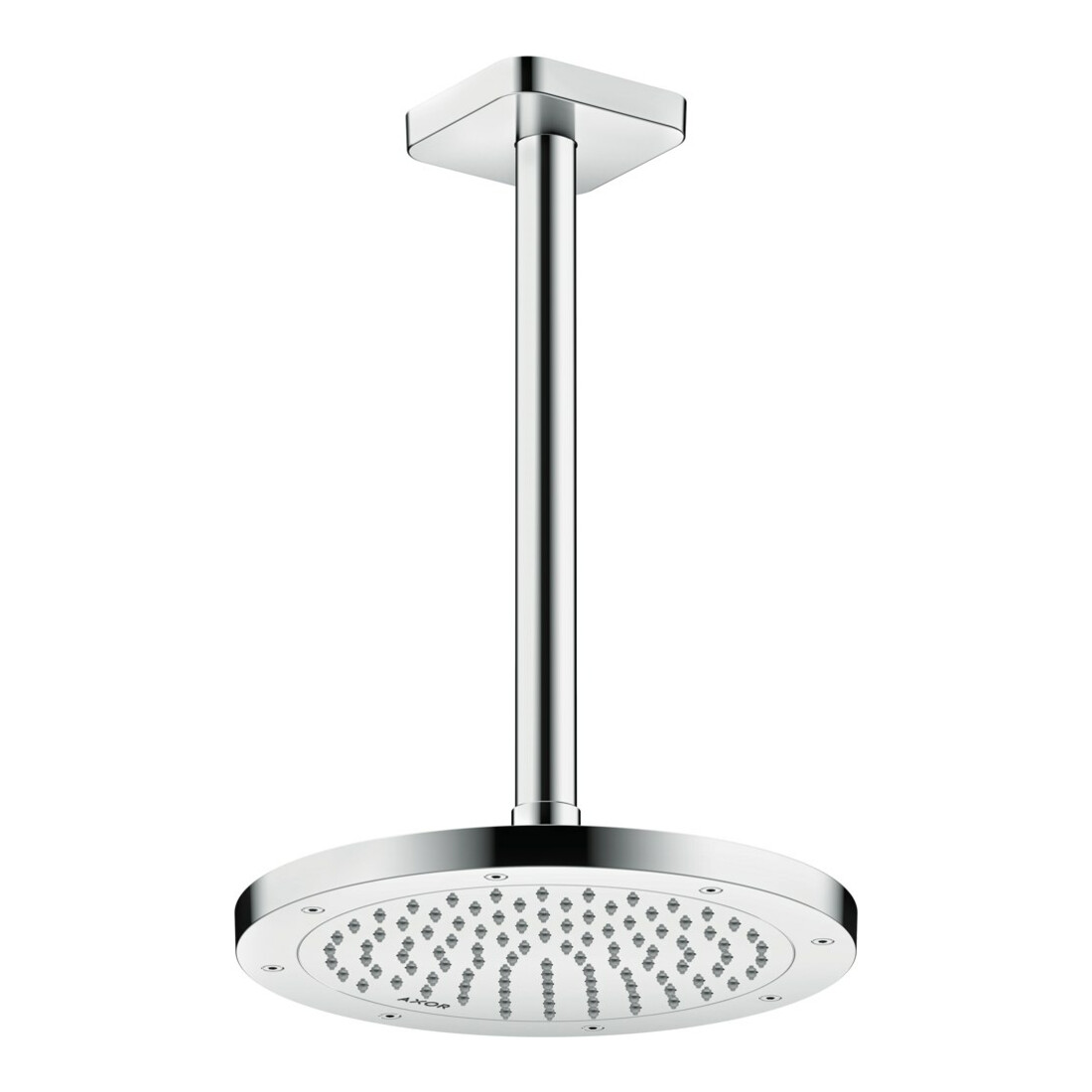 hansgrohe Deckenanschluss softsquare Axor 300mm, chrom, eckig