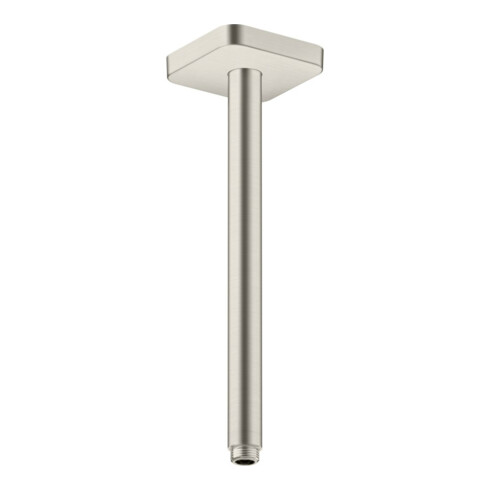 hansgrohe Deckenanschluss softsquare Axor 300mm, Edelstahl-Optik, eckig