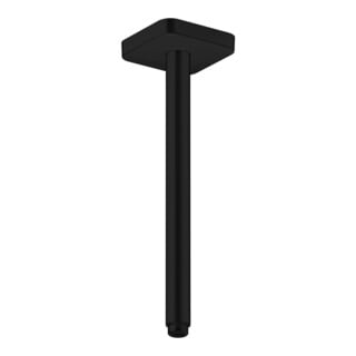 hansgrohe Deckenanschluss softsquare Axor 300mm, mattschwarz, eckig