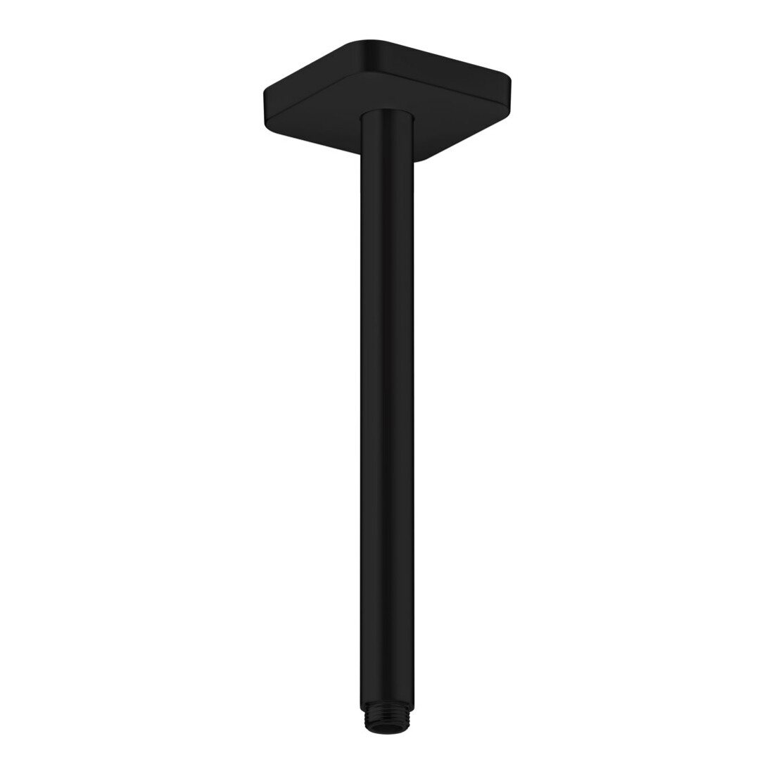 hansgrohe Deckenanschluss softsquare Axor 300mm, mattschwarz, eckig