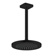 hansgrohe Deckenanschluss softsquare Axor 300mm, mattschwarz, eckig-2