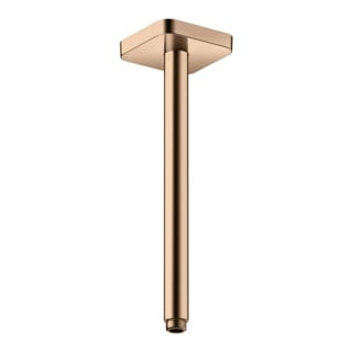 hansgrohe Deckenanschluss softsquare Axor 300mm, polished red gold, eckig