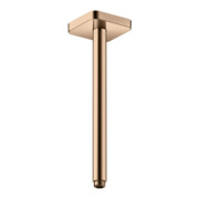 hansgrohe Deckenanschluss softsquare Axor 300mm, polished red gold, eckig