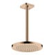 hansgrohe Deckenanschluss softsquare Axor 300mm, polished red gold, eckig-2