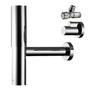 hansgrohe Designsiphon-Set Flowstar G 1 1/4, brushed brass