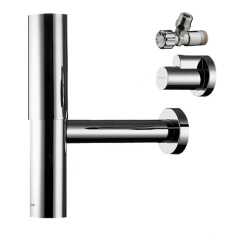hansgrohe Designsiphon-Set Flowstar G 1 1/4, brushed brass