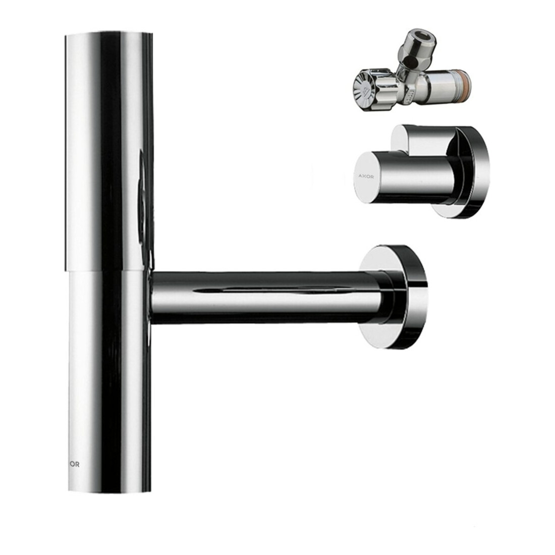 hansgrohe Designsiphon-Set Flowstar G 1 1/4, chrom