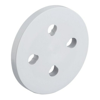 hansgrohe Disque de compensation carrelage Ø 80 mm, pour Showerpipe, plastique, chrome