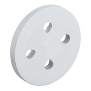 hansgrohe Disque de compensation carrelage Ø 80 mm, pour Showerpipe, plastique, chrome-1