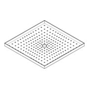 hansgrohe Disque de jet pour douche de tête 300 mat noir mat-1