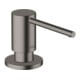 hansgrohe Distributeur de liquide vaisselle A41 encastré, noir brossé-1