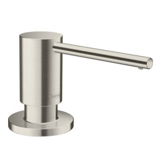hansgrohe Distributeur de liquide vaisselle A41 version encastrée, aspect inox