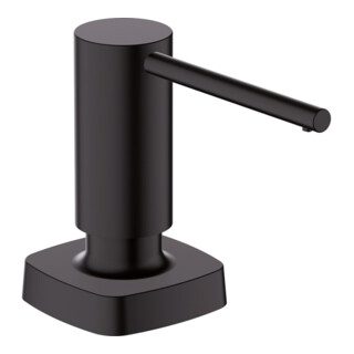 hansgrohe Distributeur de liquide vaisselle A71 encastré, noir mat