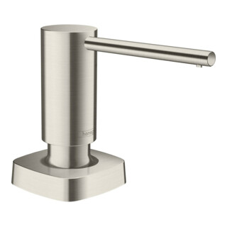 hansgrohe Distributeur de liquide vaisselle A71 version encastrée, aspect inox