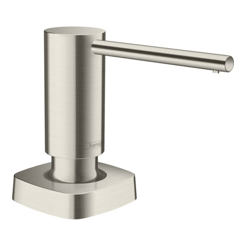 hansgrohe Distributeur de liquide vaisselle A71 version encastrée, aspect inox