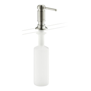 hansgrohe Distributeur de liquide vaisselle version EB, bec 91 mm, aspect inox