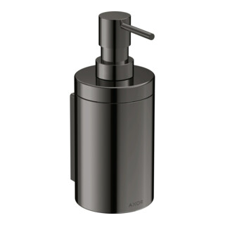hansgrohe Distributeur de lotion Axor Uni. Circular Ø 76x182 mm, mural, chrome noir poli