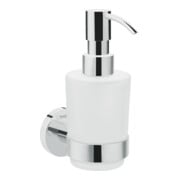 hansgrohe Distributeur de lotion Logis Universal mural, verre mat, métal chromé-3