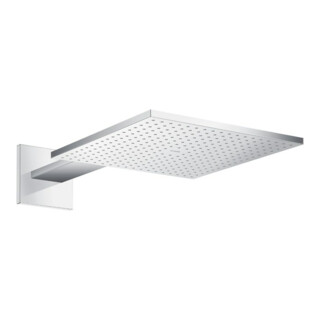 hansgrohe Douche de tête Axor avec bras de douche, 300x300mm, 2 jets, chrome