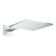 hansgrohe Douche de tête Axor avec bras de douche, 300x300mm, 2 jets, chrome-1