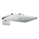 hansgrohe Douche de tête Axor avec bras mural, rosace d'angle, 460x300mm, 3 jets, chrome-4