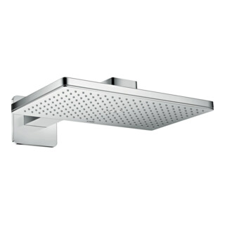 hansgrohe Douche de tête Axor avec bras mural, rosace Softcube, 460x300 mm, 1 jet, chrome