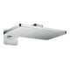 hansgrohe Douche de tête Axor avec bras mural, rosace Softcube, 460x300 mm, 1 jet, chrome-4