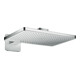 hansgrohe Douche de tête Axor avec bras, rosace Softc, 460x300 mm, 2 jets, chromé-4