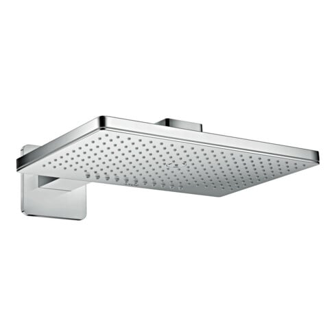 hansgrohe Douche de tête Axor avec bras, rosace Softc, 460x300 mm, 2 jets, chromé