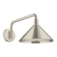 hansgrohe Douche de tête Axor avec bras, WD, 240 mm, 2 jets, nickel brossé-1