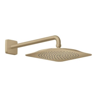 hansgrohe Douche de tête Axor Citterio C 1 jet avec bras, press. min. 1 bar, bronze brossé