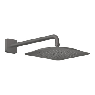 hansgrohe Douche de tête Axor Citterio C 1 jet avec bras, press. min. 1 bar, brossé bleu vc