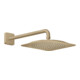 hansgrohe Douche de tête Axor Citterio C 1 jet avec bras, pression min. 1,5 b, bronze brossé-1