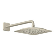 hansgrohe Douche de tête Axor Citterio C 1j avec bras, press. min. 1,5 b, inox brossé