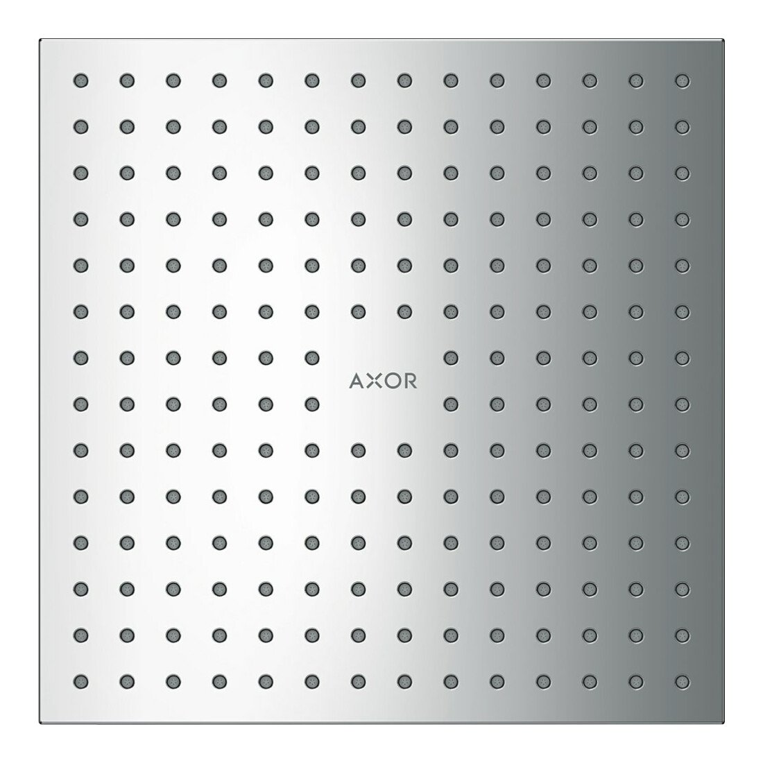 hansgrohe Douche de tête Axor De., encastrée, 250x250 mm, 2 jets, chrome