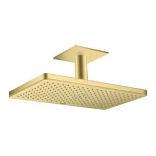hansgrohe Douche de tête Axor m Plafond, 460x300mm, 1 an, brossé