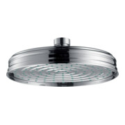 hansgrohe Douche de tête Axor Montreux d 180 mm, b g op, montage encastré ou mural, 1 an