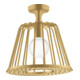 hansgrohe Douche de tête Axor Nendo 275 1jet plafond, 275 mm, 1 jet, brossé or optique-1