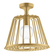 hansgrohe Douche de tête Axor Nendo 275 1jet plafond, 275 mm, 1 jet, brossé or optique